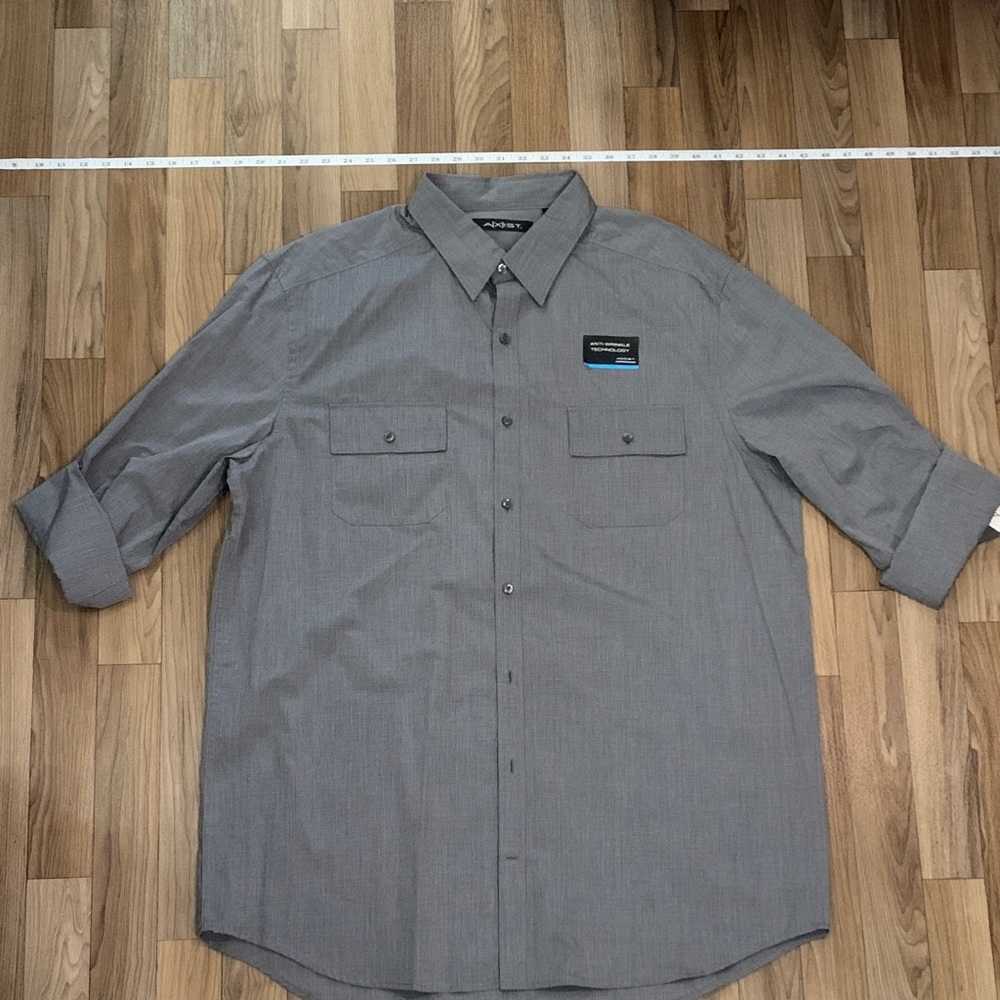 Axist Charcoal Button Down Shirt